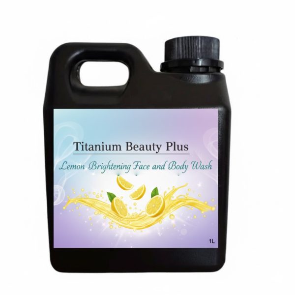 1L Lemon Brightening Face and Body Wash