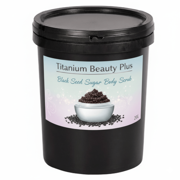 20L Black Seed Sugar Body Scrub